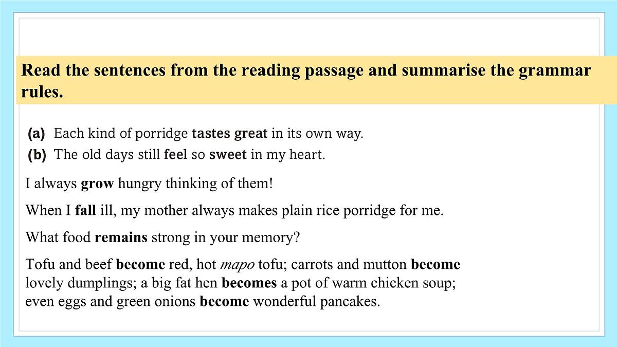 Unit 3 Food matters（第2课时）课件第3页