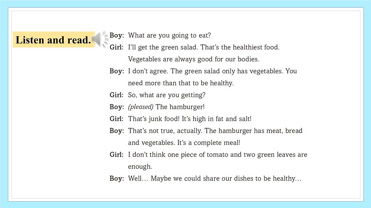 Unit 3 Food matters（第3课时）课件第7页