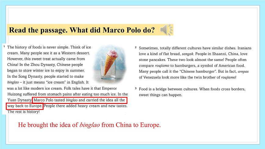 Unit 3 Food matters（第4课时）课件第4页