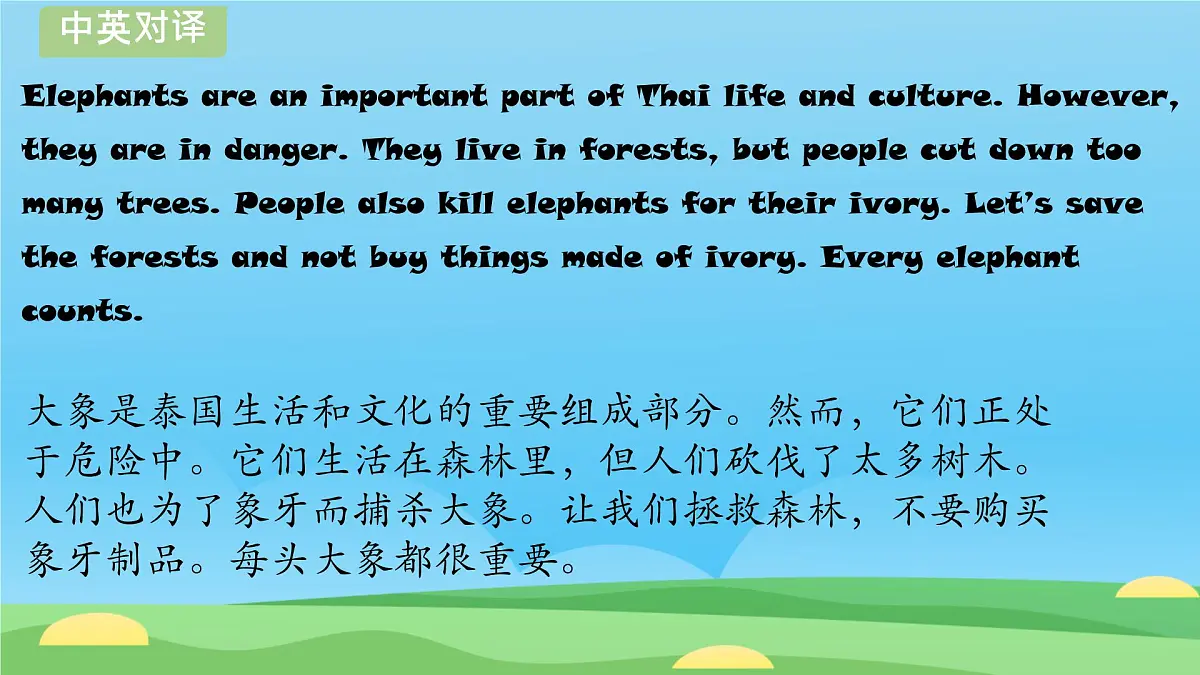 初中英语人教版（2024）七年级下册Unit 1 Animal Friends Section B 课件第8页