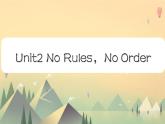 初中英語(yǔ)人教版（2024）七年級(jí)下冊(cè)Unit 2   No Rules，No Order Section A 課件