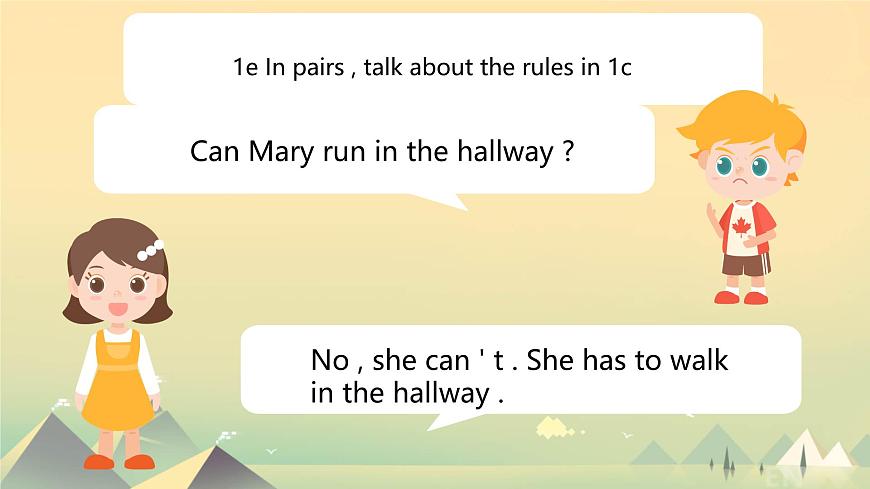 初中英语人教版（2024）七年级下册Unit 2   No Rules，No Order Section A 课件第6页