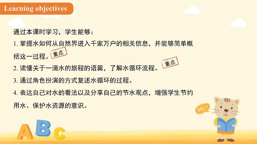 Unit 5 Water is life第1课时 Reading 课件 英语沪教版（2024）七年级下册  教案第2页