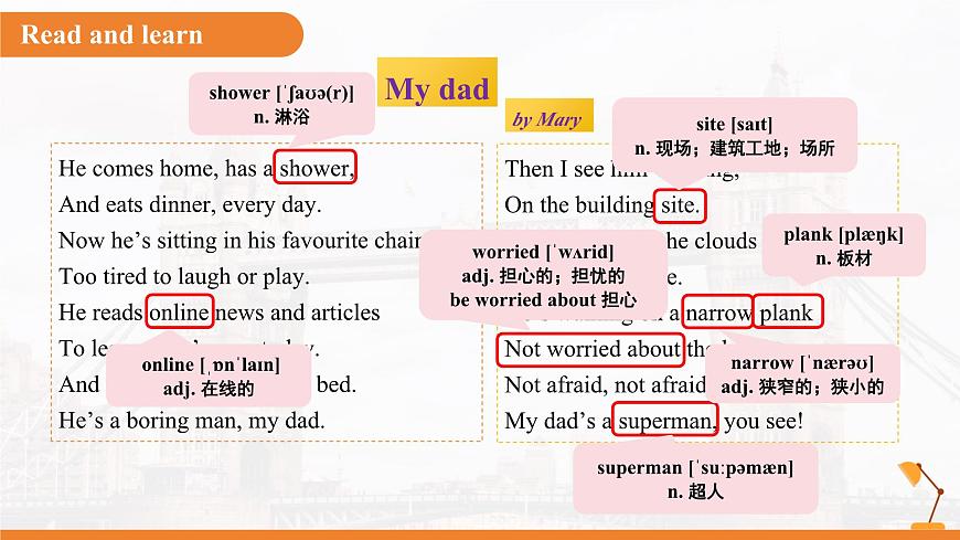 Unit 1 People around us Lesson 6 课件 英语沪教版（2024）七年级下册第8页