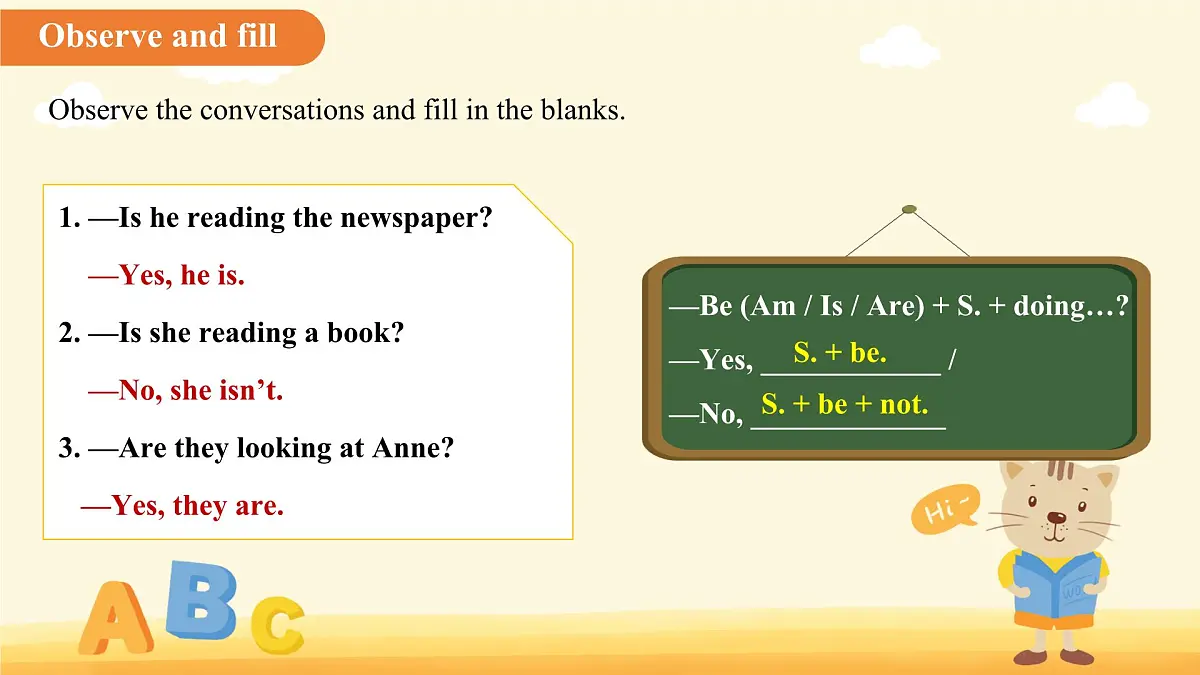 Unit 5 Here and Now Section A Grammar课件 英语人教版（2024）七年级下册第8页
