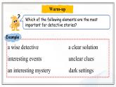 Unit 6 Detectives  Lesson 16 A Detective Story (1)（課件）- 2024-2025學(xué)年八年級(jí)英語下冊(cè)（北師大版）