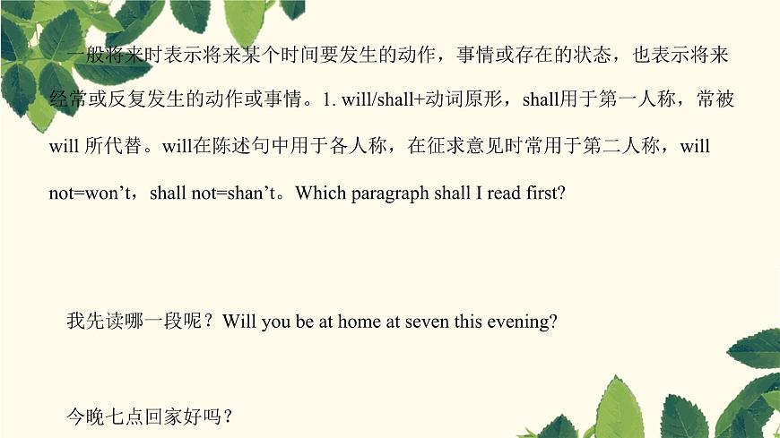 《一般将来时》课件 2025届初中英语中考二轮专题复习第4页