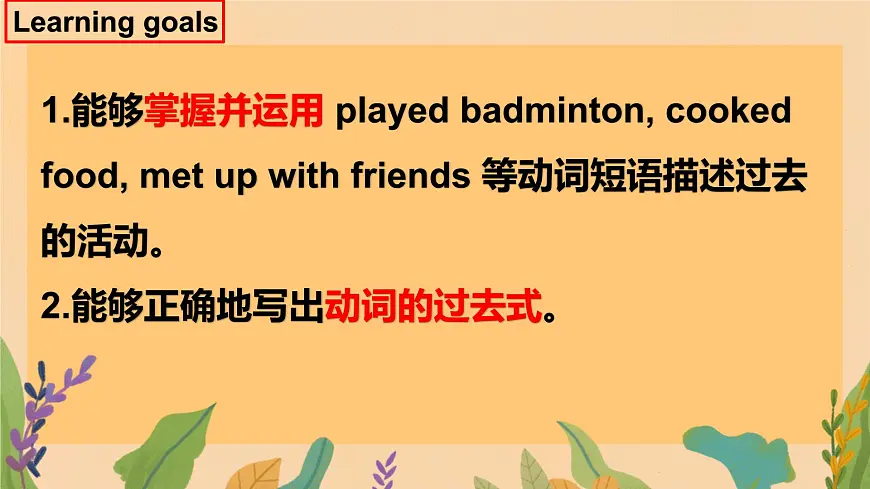Unit 7 A Day to Remember 课时1-2 Section A（1a-Pronunciation 3) 课件 2024-2025学年英语人教版7年级下册第3页