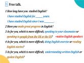 《Module 7 Unit 1 Have you ever been to an English corner》課件外研版英語(yǔ)九年級(jí)下冊(cè)