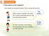 Unit 2 Lesson 4 Running for monitor 課件 英語冀教版（2024）七年級下冊