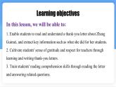 Unit 2 Lesson5 A thank-you letter..課件 英語冀教版（2024）七年級下冊