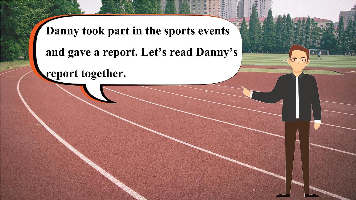 Unit 2 School life Lesson 2 A report about Sports Day 课件 英语冀教版（2024）七年级下册第3页