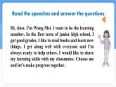 Unit 2 School life Lesson 4 Running for monitor 課件- 英語冀教版（2024）七年級下冊