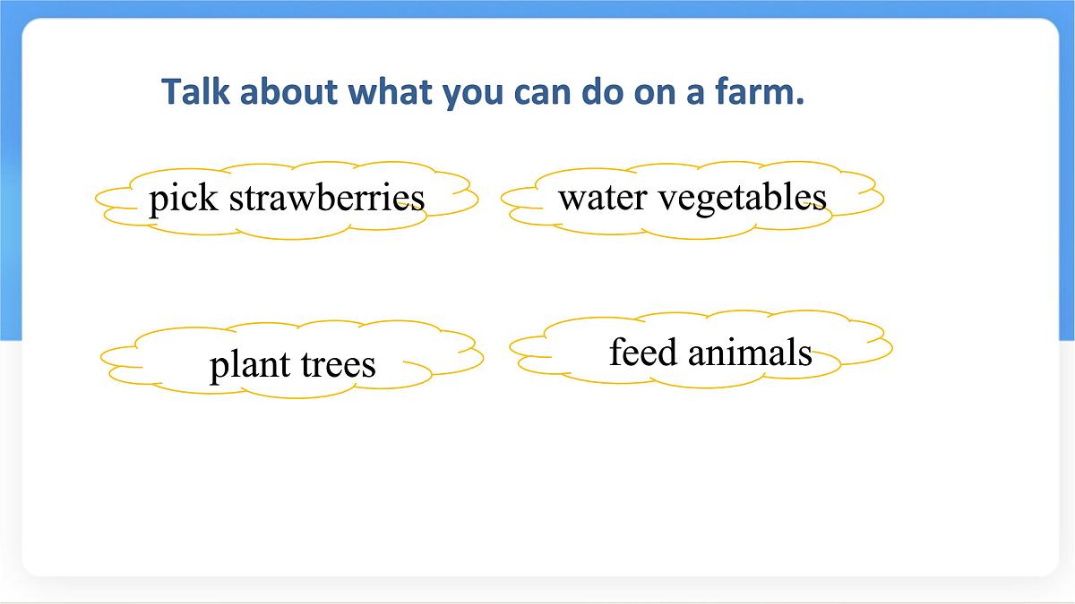 Unit 3 Lesson 2 A visit to a farm 课件 英语冀教版（2024）七年级下册第3页