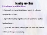 Unit 4 Lesson2 A story of friendship課件 英語冀教版（2024）七年級下冊