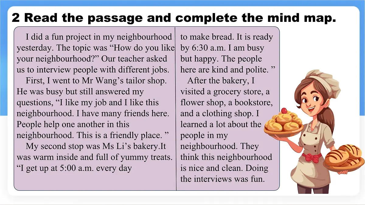 Unit 5 Lesson 2 A friendly neighbourhood课件 英语冀教版（2024）七年级下册第4页