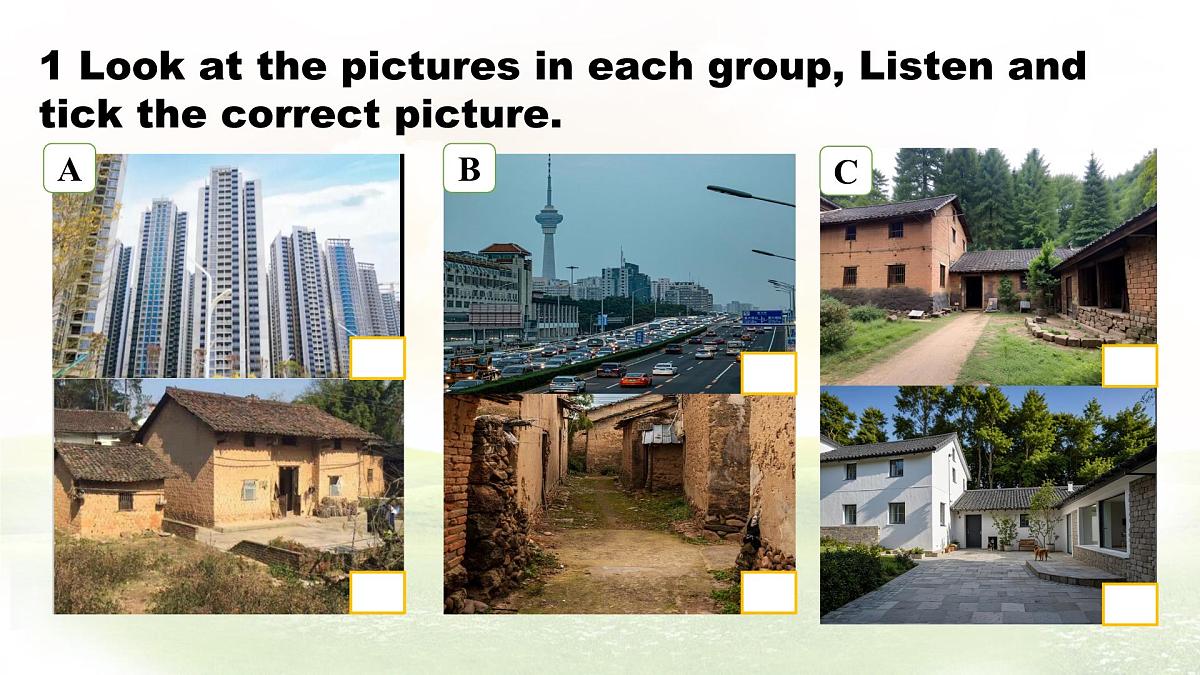 Unit 5 Lesson 4 Changes in the neighbourhood课件 英语冀教版（2024）七年级下册第3页