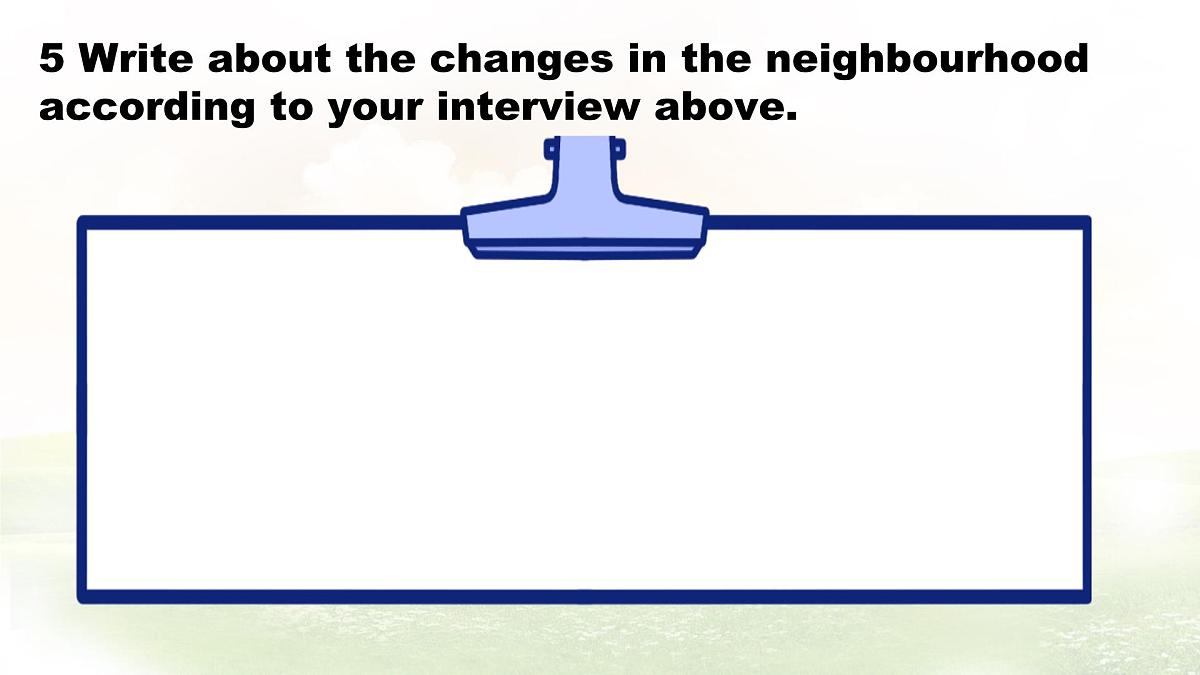 Unit 5 Lesson 4 Changes in the neighbourhood课件 英语冀教版（2024）七年级下册第7页