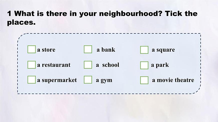 Unit 5 Our neighbourhood Lesson 1 My neighbourhood课件 英语冀教版（2024）七年级下册第4页