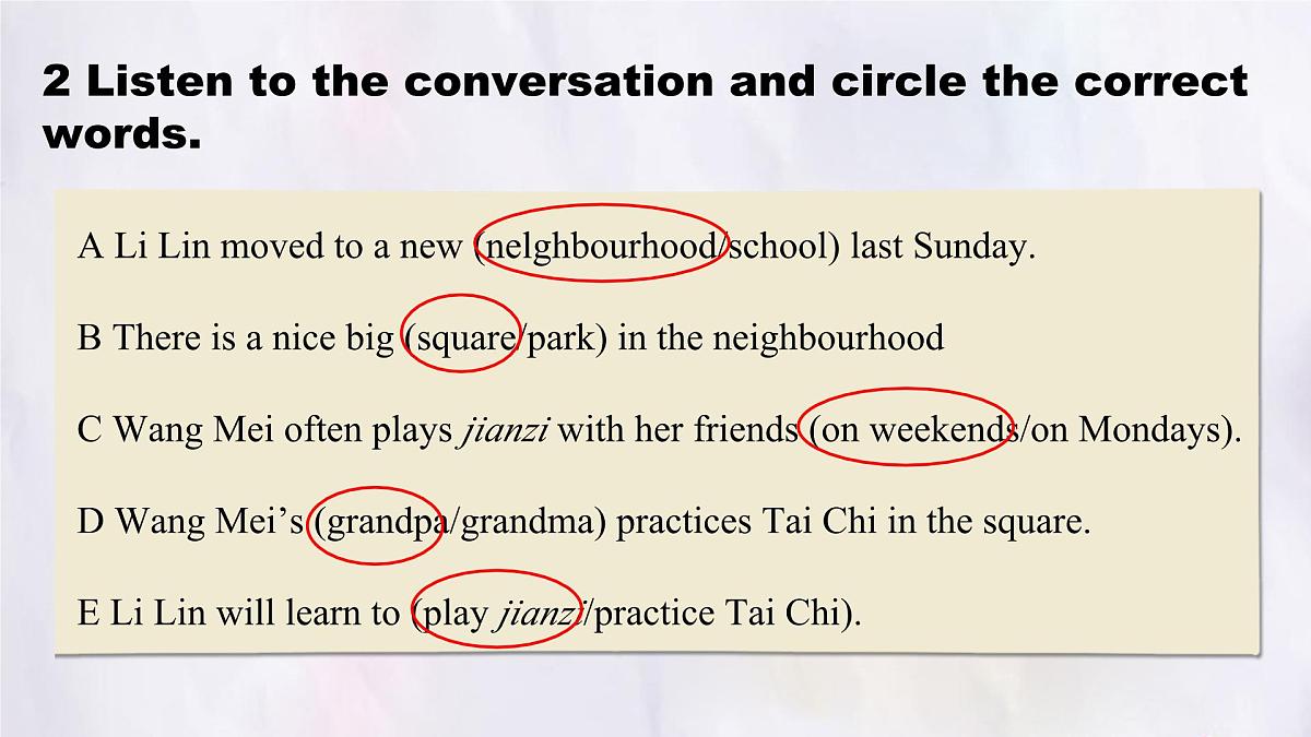 Unit 5 Our neighbourhood Lesson 1 My neighbourhood课件 英语冀教版（2024）七年级下册第6页