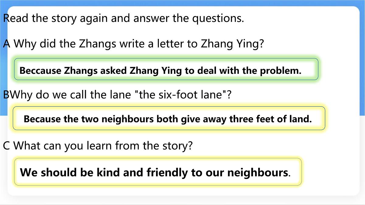 Unit 5 The six-foot lane（同步课件) 英语冀教版（2024）七年级下册第7页