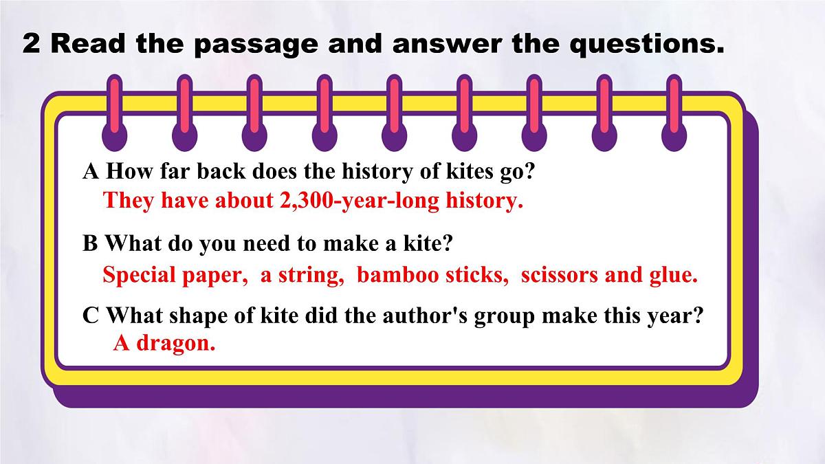 Unit 6 Lesson 4 Chinese kites.课件 英语冀教版（2024）七年级下册第6页