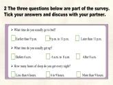 Unit 7 Lesson 5 A lifestyle survey課件 英語冀教版（2024）七年級下冊