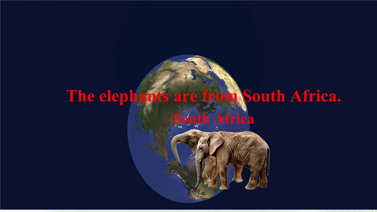 Unit 8 Lesson 3 The elephants' journey home 课件 英语冀教版（2024）七年级下册第3页
