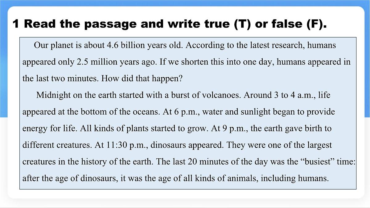 Unit 8 Understanding cultures Time on the earth.课件 英语冀教版（2024）七年级下册第4页