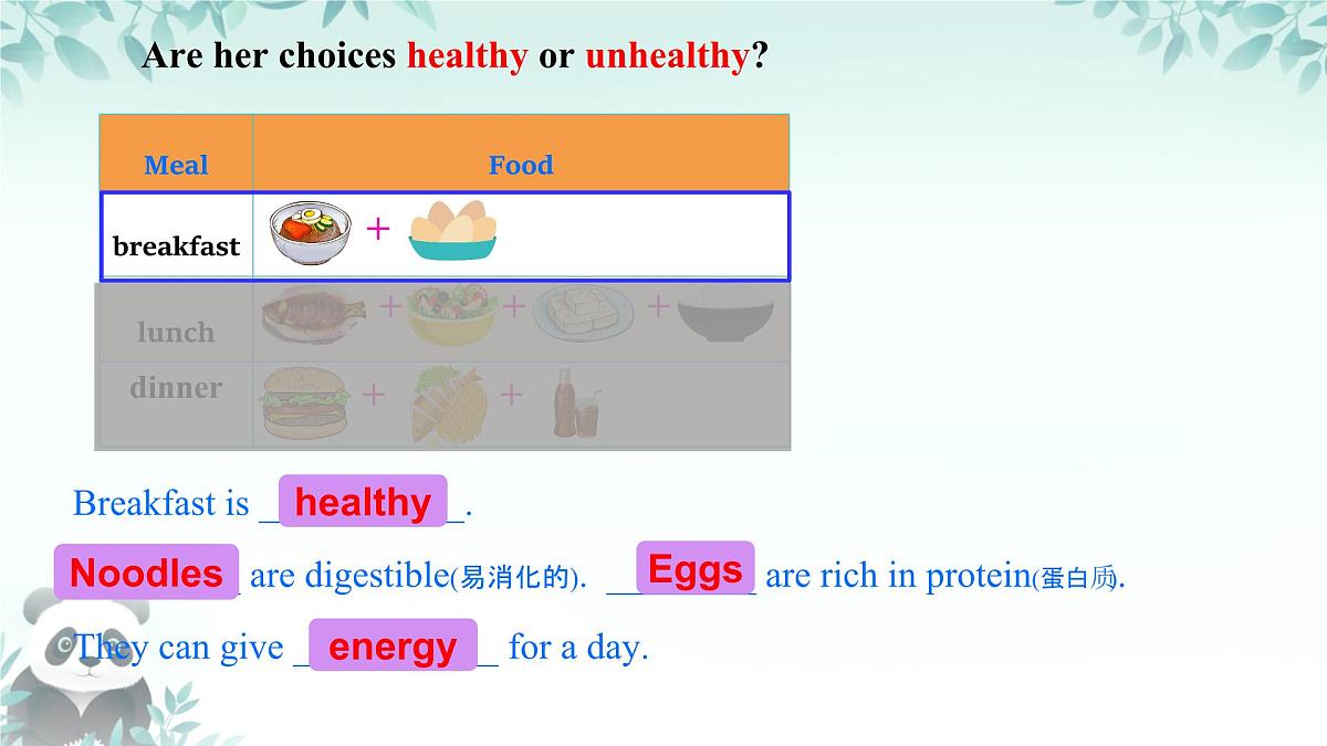 Unit4 Eat Well Section B (1a-1d) 课件 2024-2025学年人教版七年级英语下册第5页