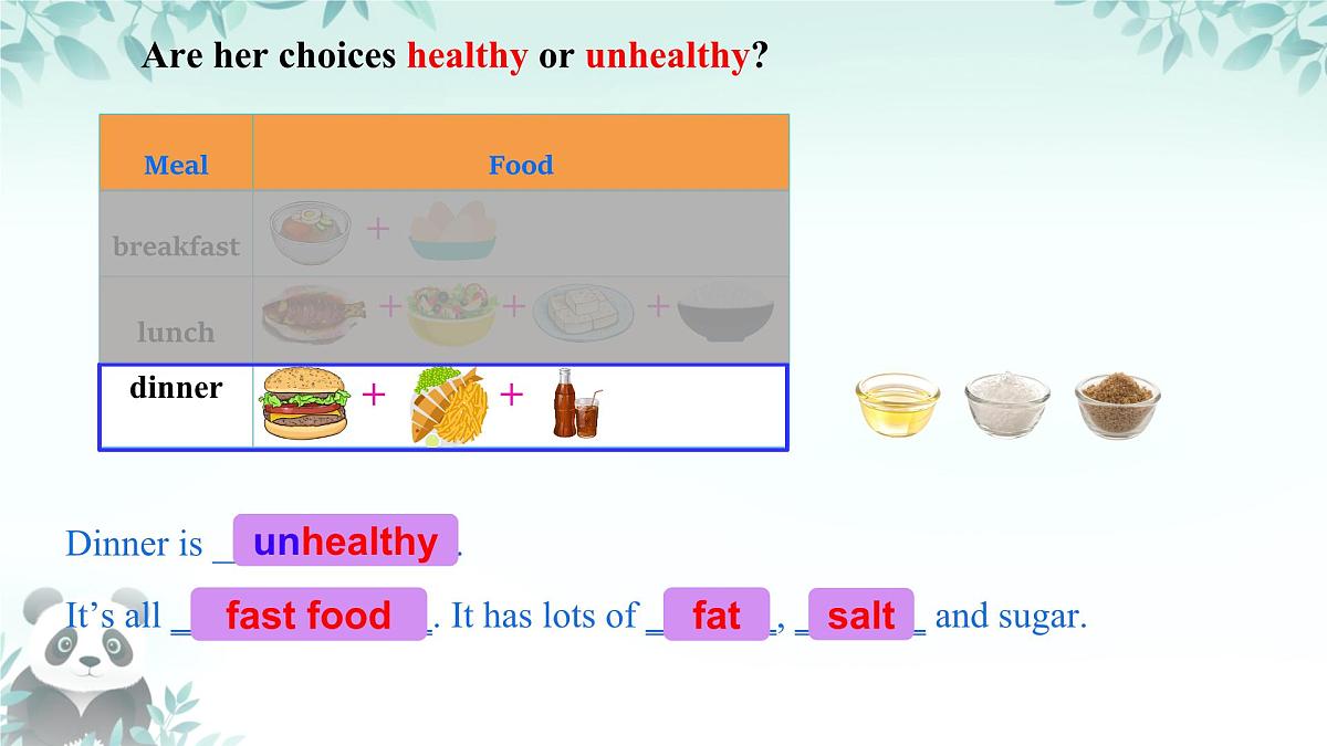 Unit4 Eat Well Section B (1a-1d) 课件 2024-2025学年人教版七年级英语下册第7页