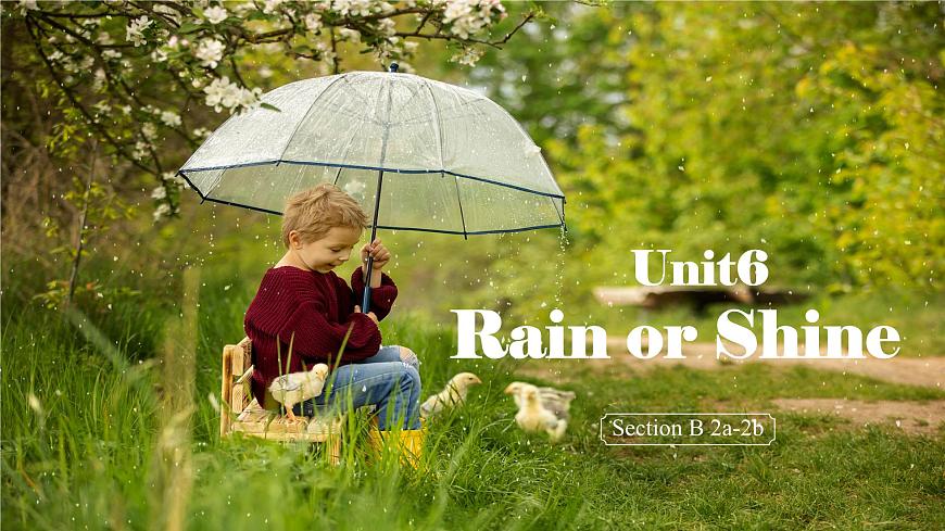 2024-2025学年人教版七年级下册英语Unit 6 Section B 2a-2b 课件第1页