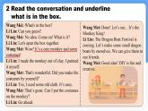 Unit 6 Lesson 3 What is in the box？課件 英語冀教版（2024）七年級下冊