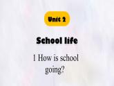 Unit 2 School life Lesson 1 How is school going 課件 英語冀教版（2024）七年級(jí)下冊