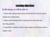 Unit 2 School life Lesson 1 How is school going 課件 英語冀教版（2024）七年級(jí)下冊