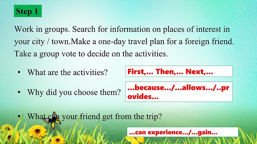 Unit 6 第5课时 Presenting ideas and Refletion（同步课件）-2024-2025学年七年级英语下册（外研版2024）第5页