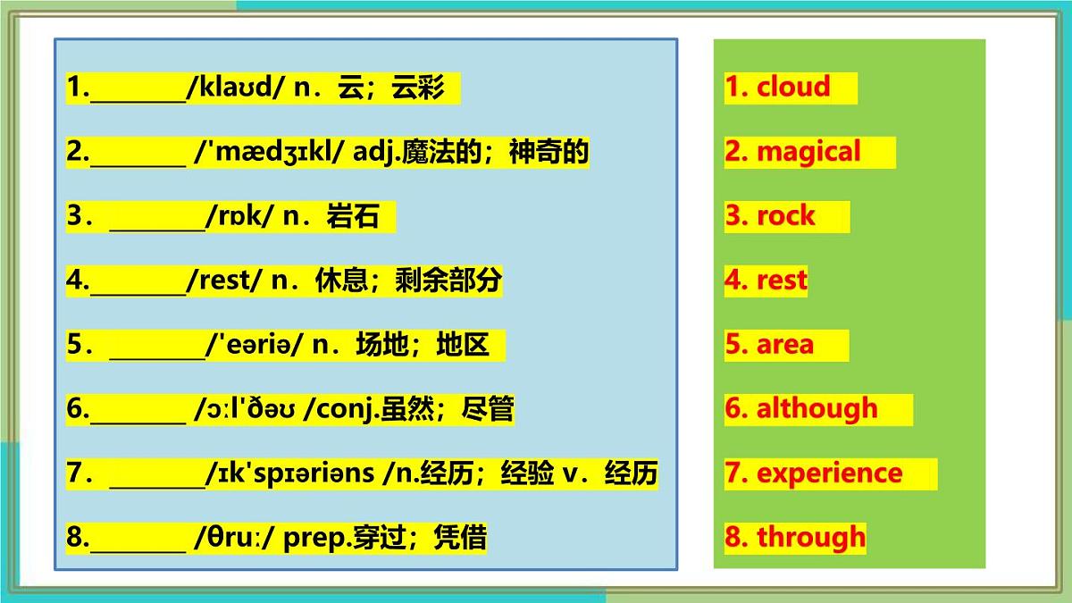 Unit+6+单元综合复习课件-2024-2025学年七年级英语下册课件人教版第6页