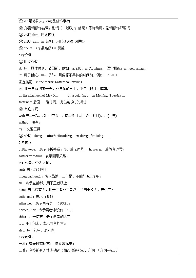 2025中考英语解题技巧（全国通用）专题11.语法选择解题技巧（教师版）第3页