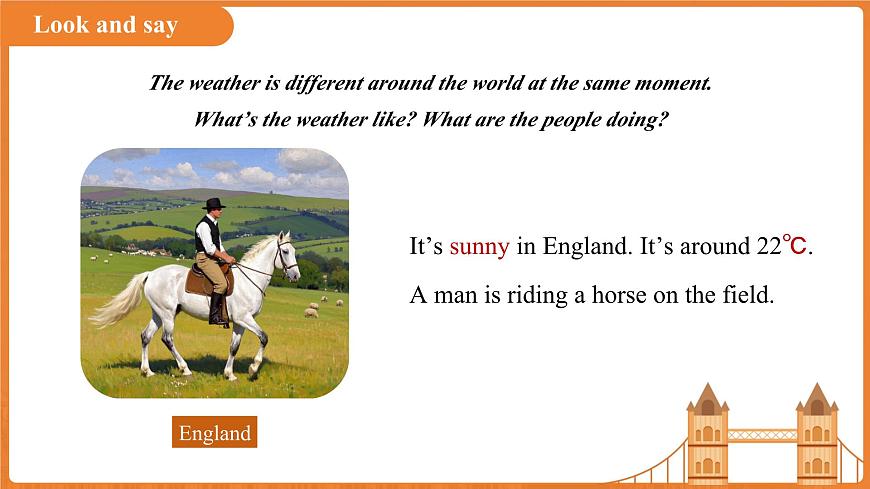 Unit 6 Rain or Shine Section A  (1a~Pronunciation)课件  英语人教版（2024）七年级下册第六单元第4页