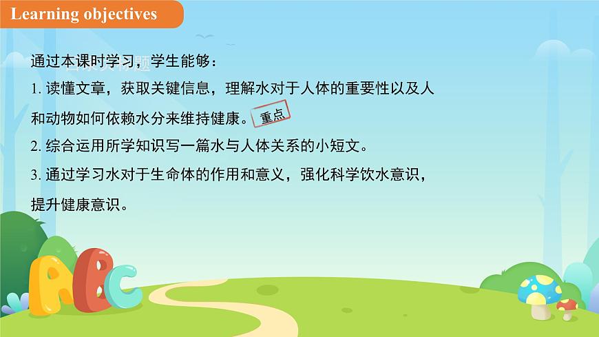 Unit 5Water is life（ Cross-curricular connection）课件 英语沪教版（2024）七年级下册第五单元教案第2页