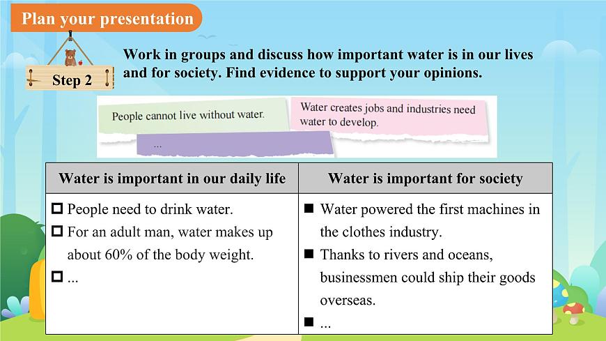 Unit 5 Water is life（Project）课件 英语沪教版（2024）七年级下册第五单元教案第7页