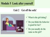 《M5-Unit 2 Get off the sofa!》課件 外研版英語九年級下冊