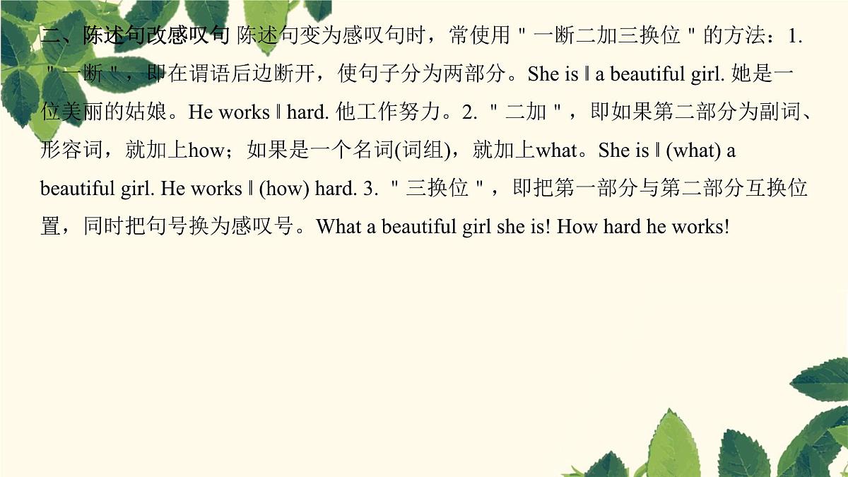 中考英语一轮复习课件：语法 特殊句式第6页