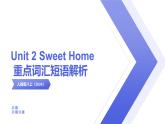 2025年秋人教版八上Unit 2 Sweet Home單詞解析（含練習及答案）課件PPT
