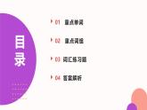 2025年秋人教版八上Unit 4 Amazing Plants and Animals單詞精講課件（含練習題）