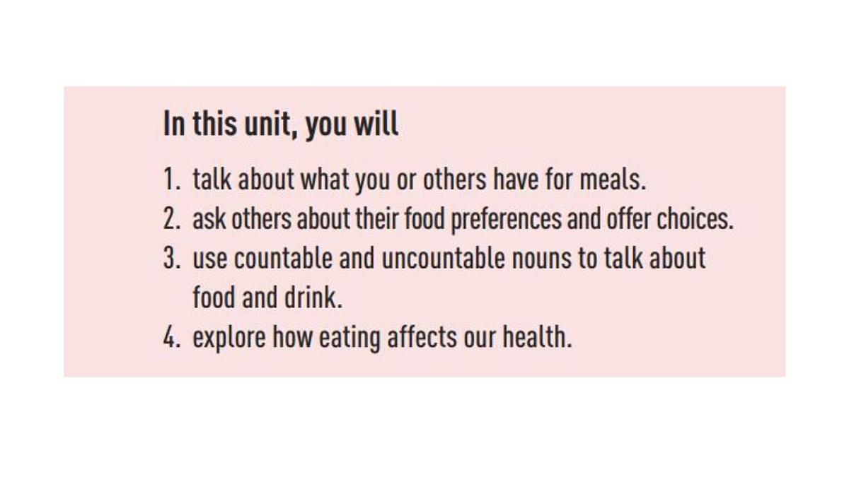 初中英语人教版（2024）七年级下册Unit 4 Eat Well Section A 课件4第4页