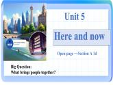 初中英語(yǔ)人教版（2024）七年級(jí)下冊(cè)Unit 5 Here and now Section A 課件