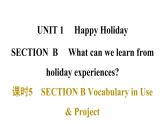 Unit 1 Happy Holiday課件課時5?SECTION B Vocabulary in Use & Project