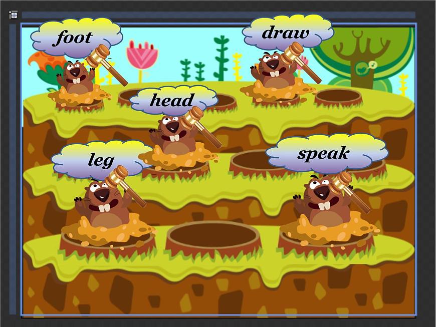 英语语言游戏打地鼠课件-人教版八年级上册英语第2页