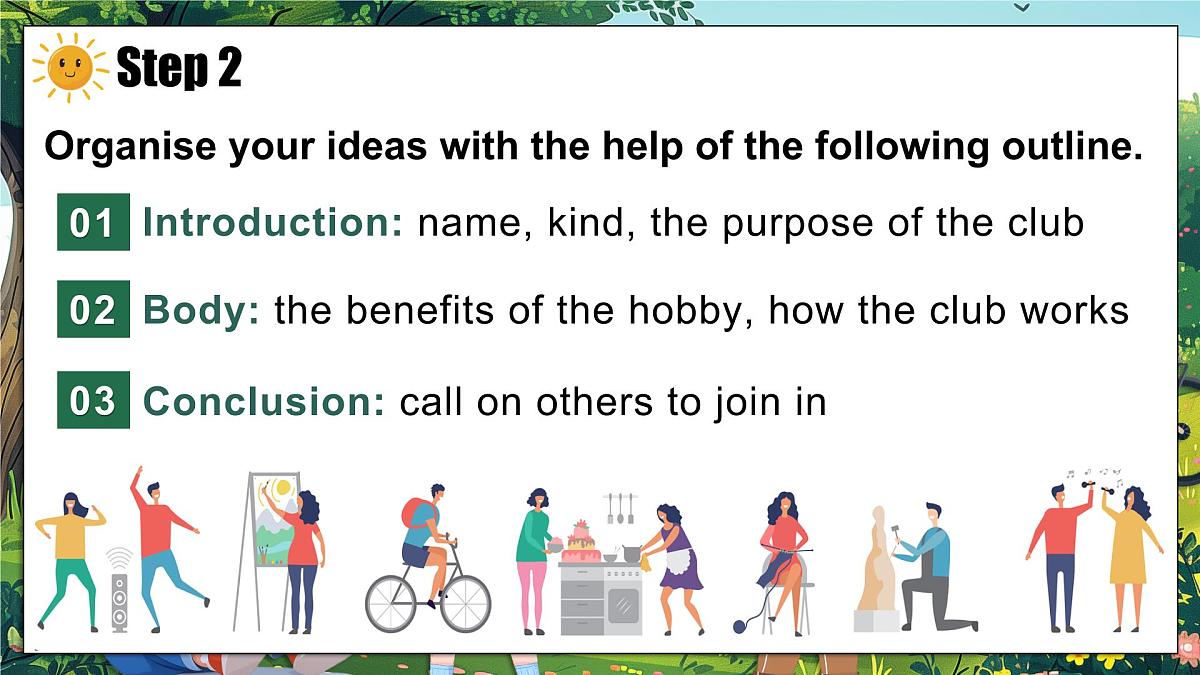 外研版2024七年级上册英语U1第六课时Presenting ideas+Reflection 课件第7页